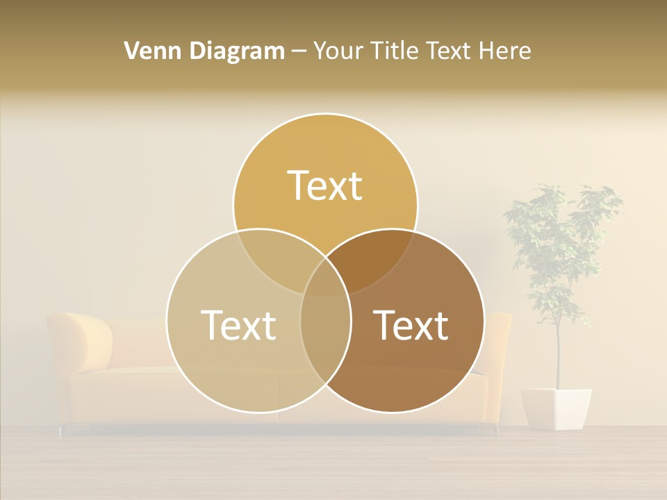 Parquet Flowerpot Brunch PowerPoint Template