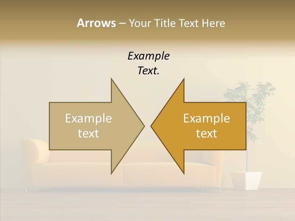 Parquet Flowerpot Brunch PowerPoint Template