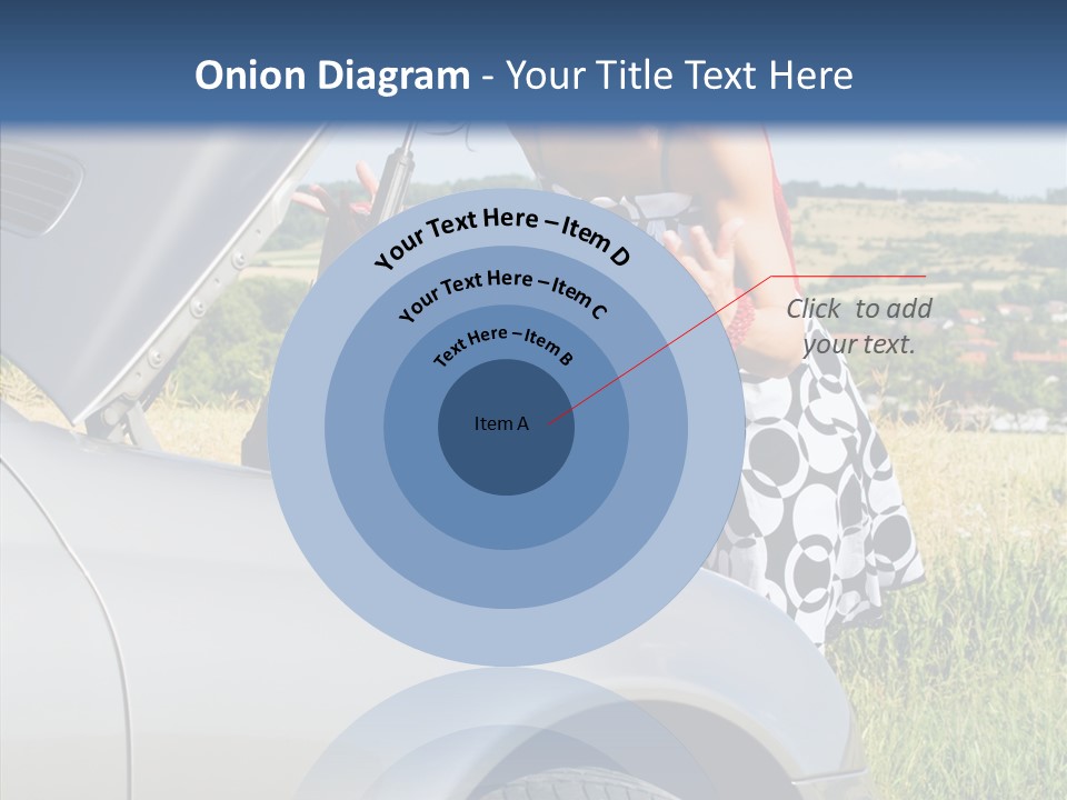 Beauty Car Road PowerPoint Template