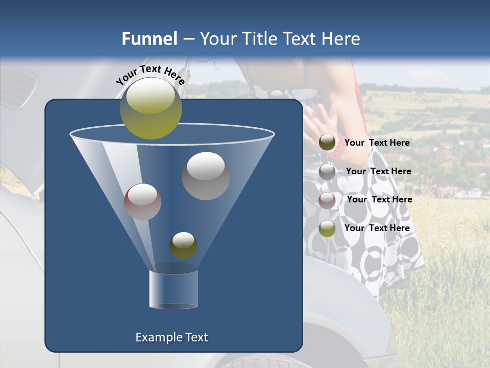 Beauty Car Road PowerPoint Template