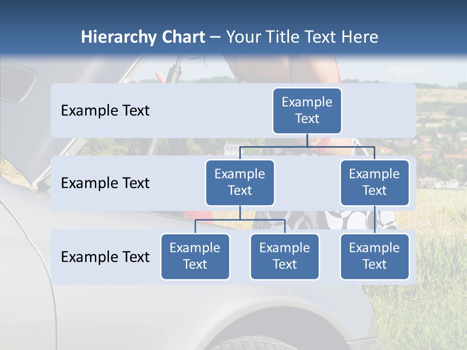 Beauty Car Road PowerPoint Template