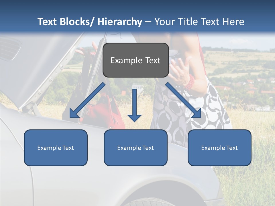 Beauty Car Road PowerPoint Template