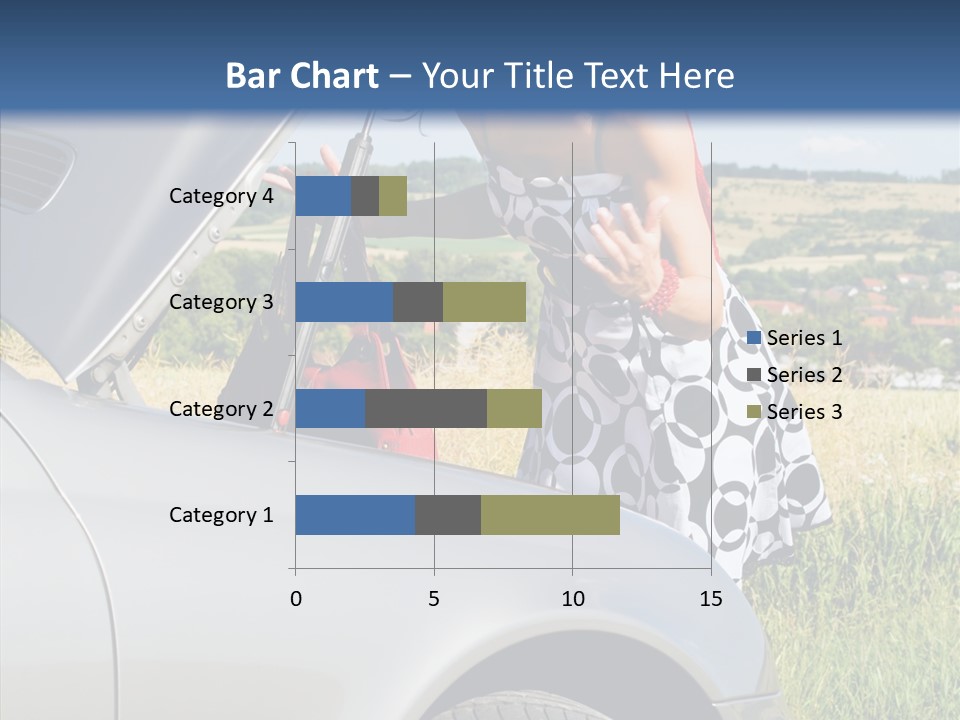 Beauty Car Road PowerPoint Template