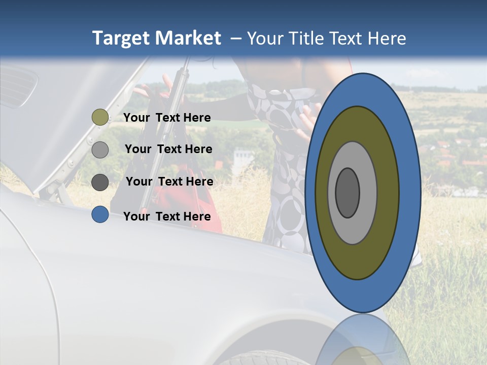 Beauty Car Road PowerPoint Template