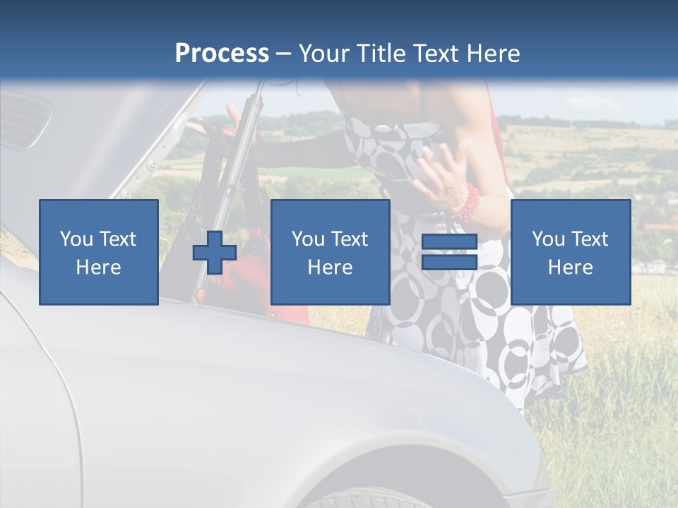 Beauty Car Road PowerPoint Template