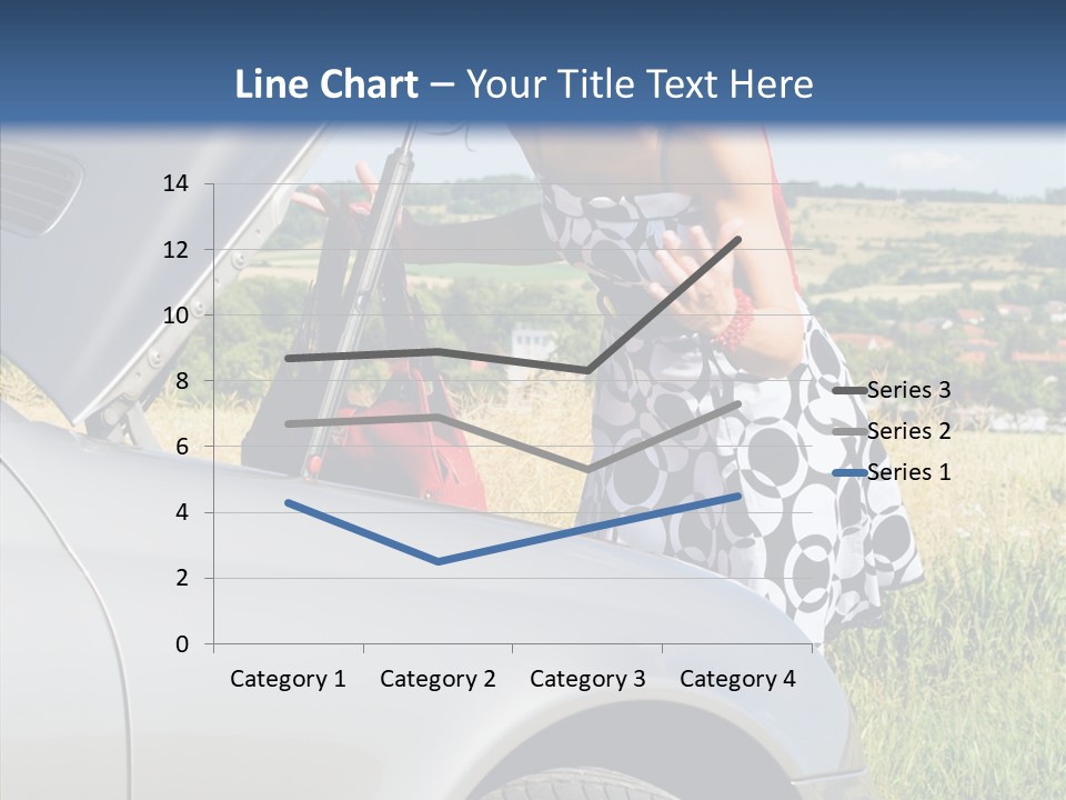 Beauty Car Road PowerPoint Template