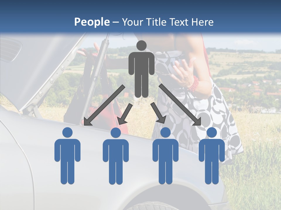 Beauty Car Road PowerPoint Template