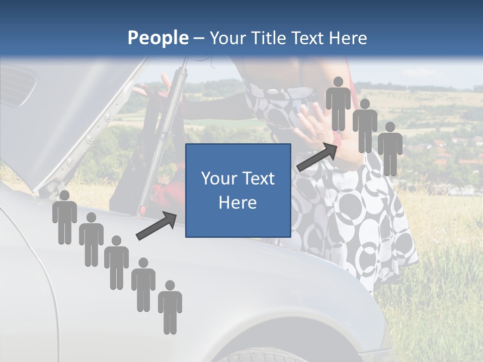 Beauty Car Road PowerPoint Template