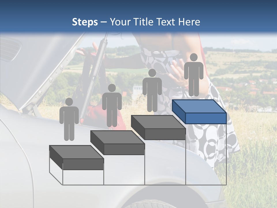 Beauty Car Road PowerPoint Template