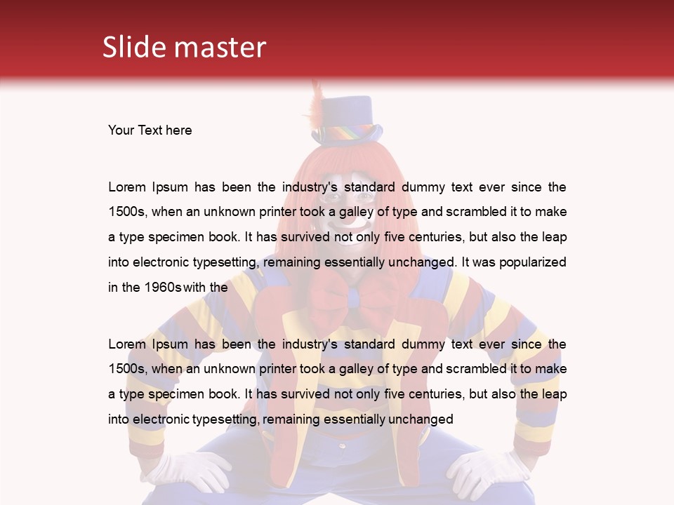 Happy Bow Balloon PowerPoint Template