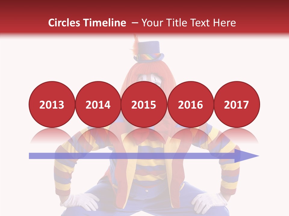 Happy Bow Balloon PowerPoint Template