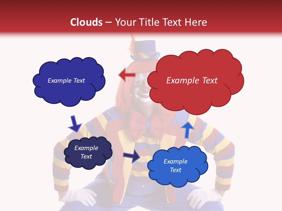 Happy Bow Balloon PowerPoint Template