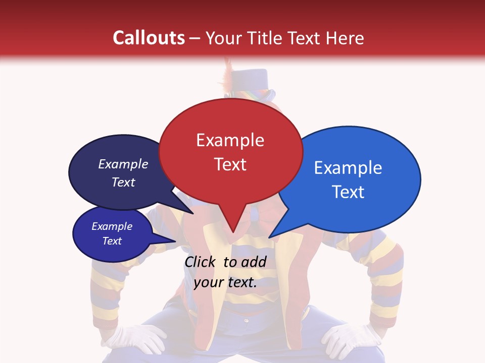 Happy Bow Balloon PowerPoint Template