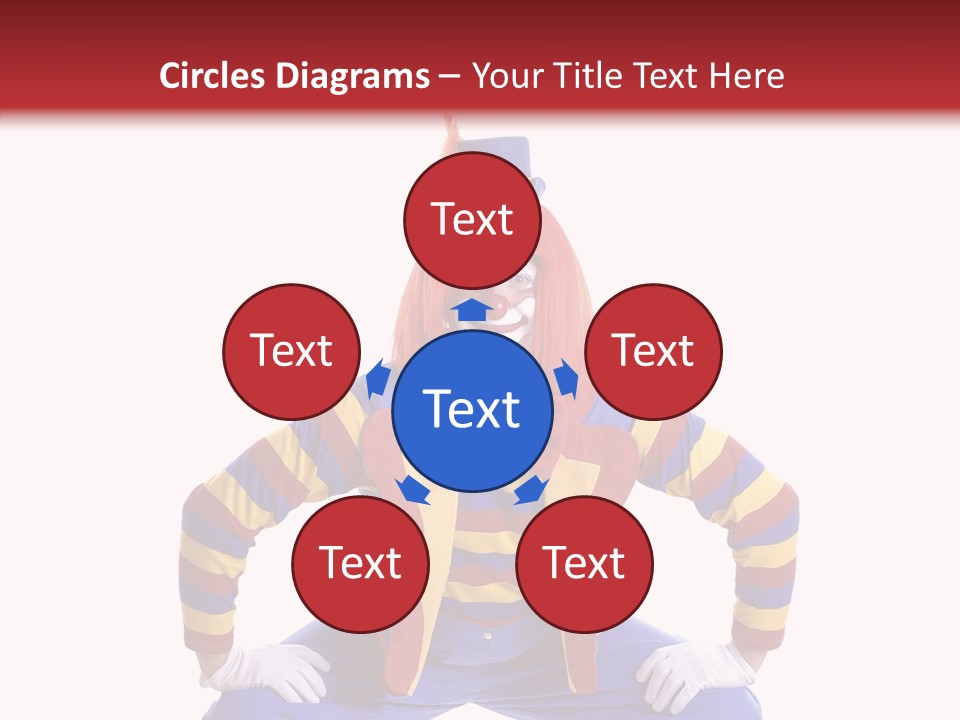 Happy Bow Balloon PowerPoint Template