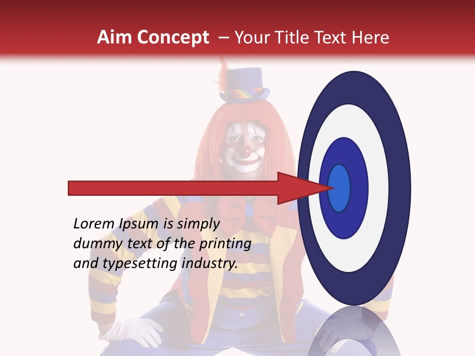 Happy Bow Balloon PowerPoint Template