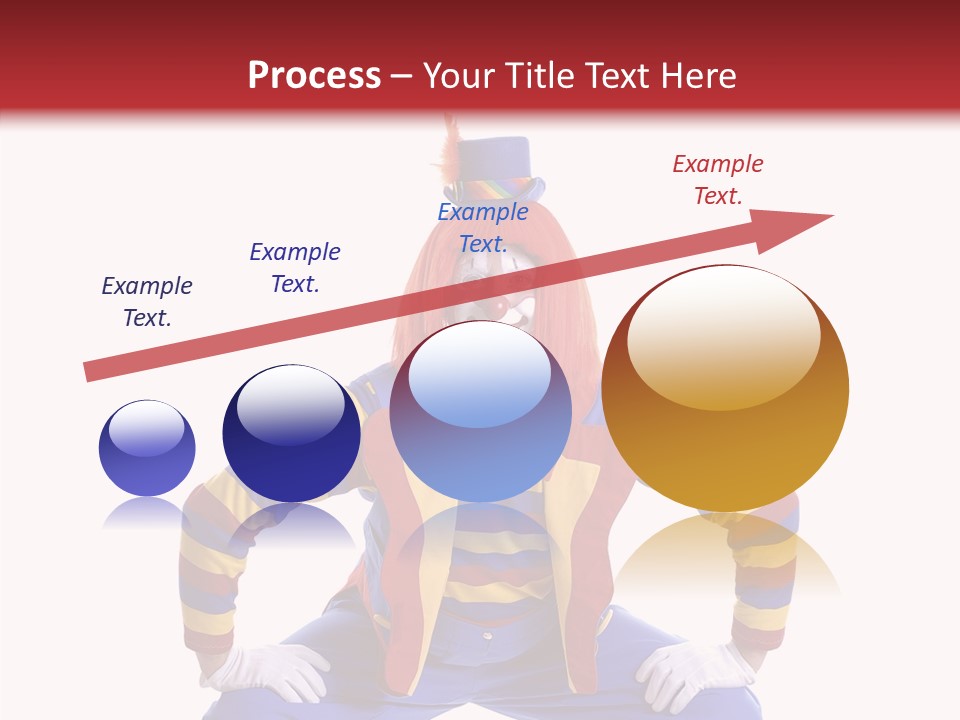 Happy Bow Balloon PowerPoint Template