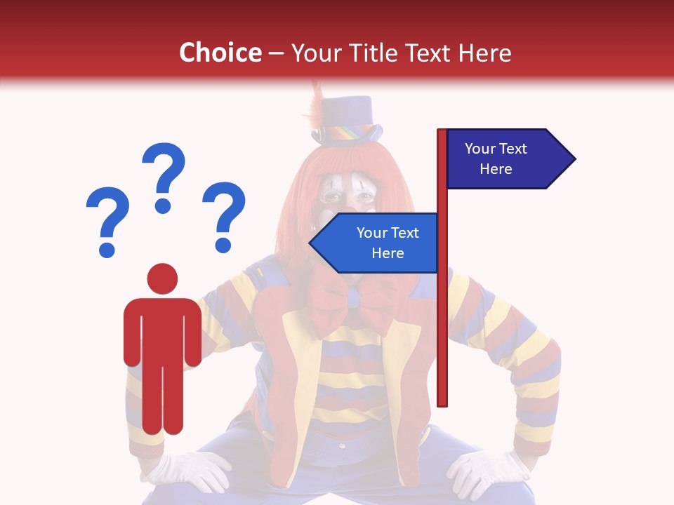 Happy Bow Balloon PowerPoint Template