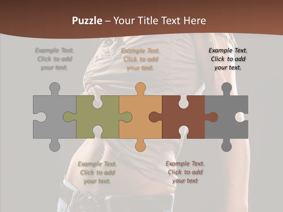 Skin Hairstyle Music PowerPoint Template