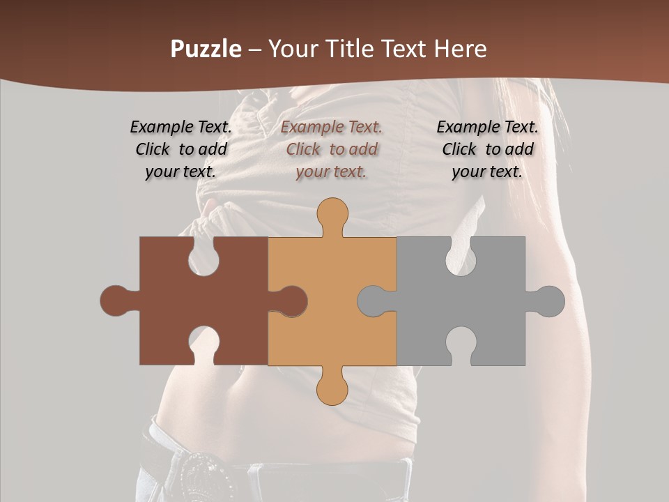 Skin Hairstyle Music PowerPoint Template