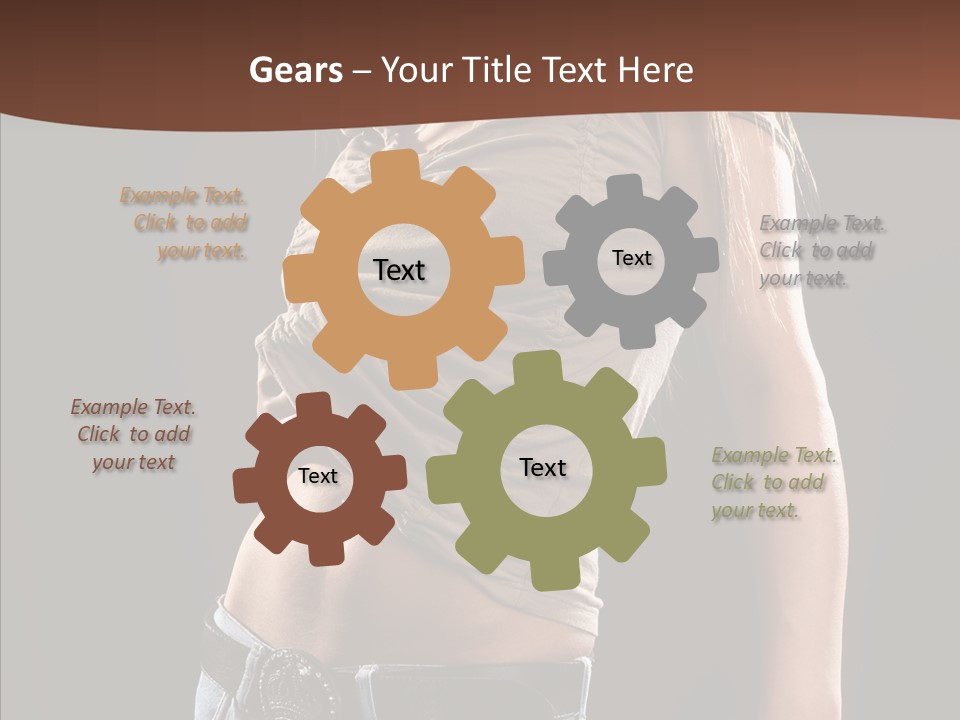 Skin Hairstyle Music PowerPoint Template