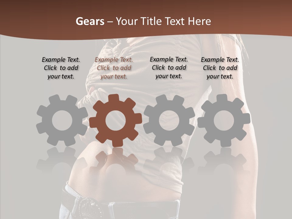 Skin Hairstyle Music PowerPoint Template