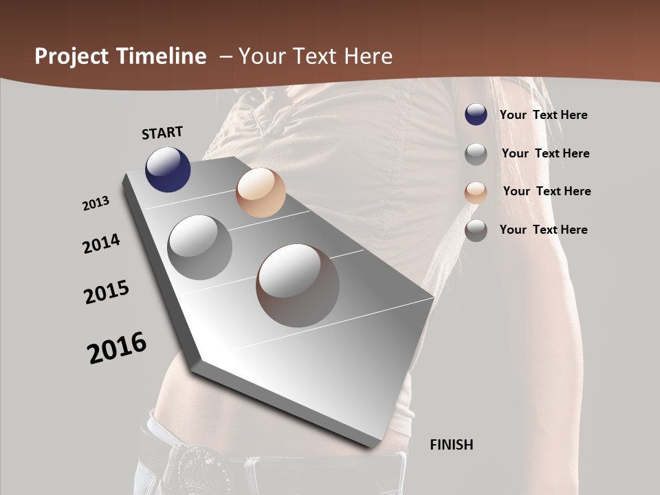 Skin Hairstyle Music PowerPoint Template