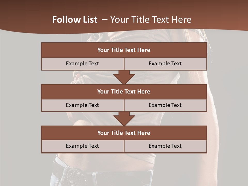 Skin Hairstyle Music PowerPoint Template