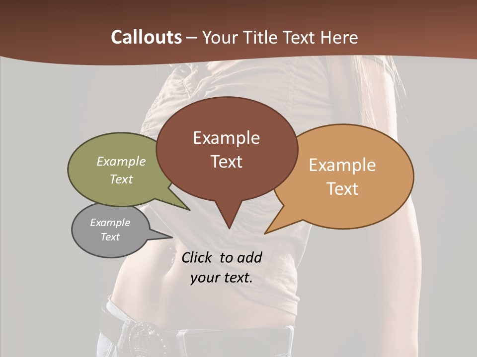 Skin Hairstyle Music PowerPoint Template