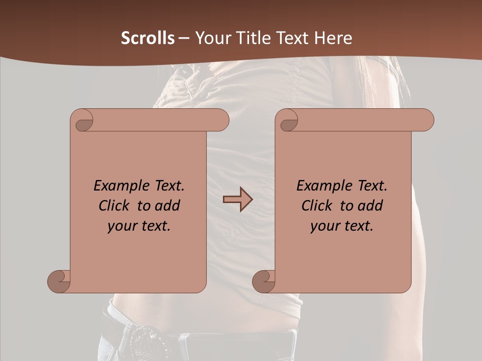 Skin Hairstyle Music PowerPoint Template