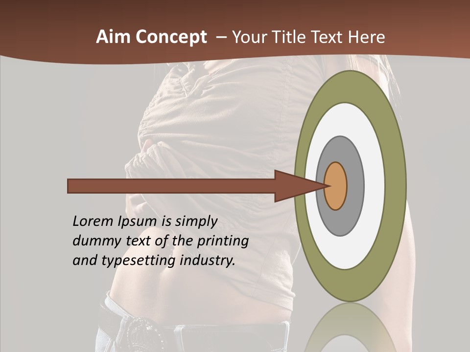 Skin Hairstyle Music PowerPoint Template