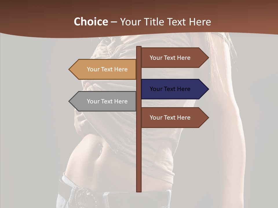 Skin Hairstyle Music PowerPoint Template