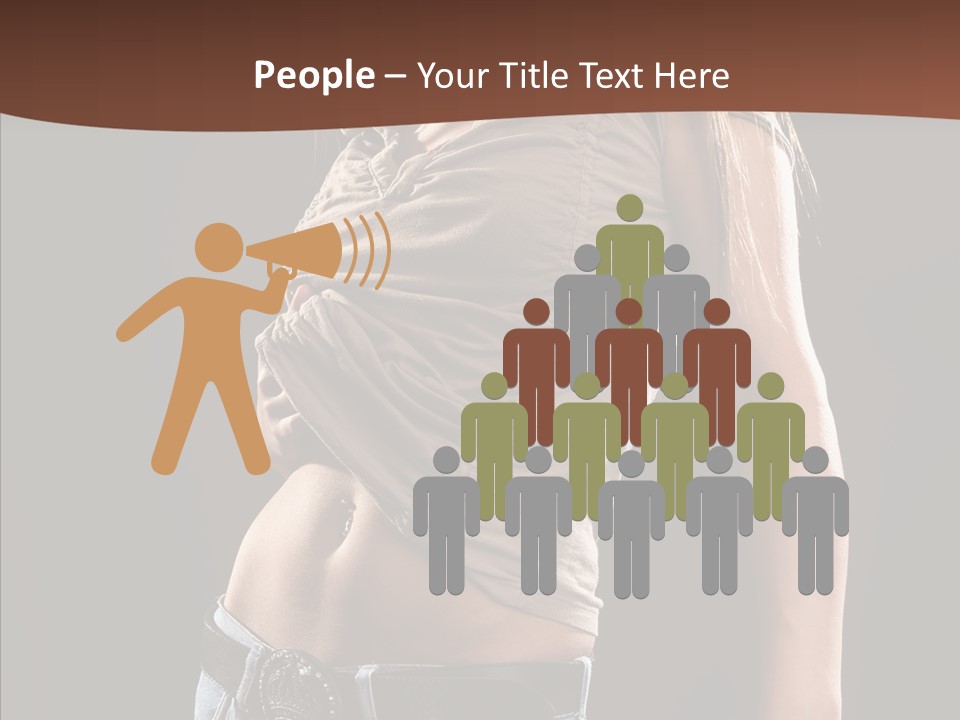 Skin Hairstyle Music PowerPoint Template