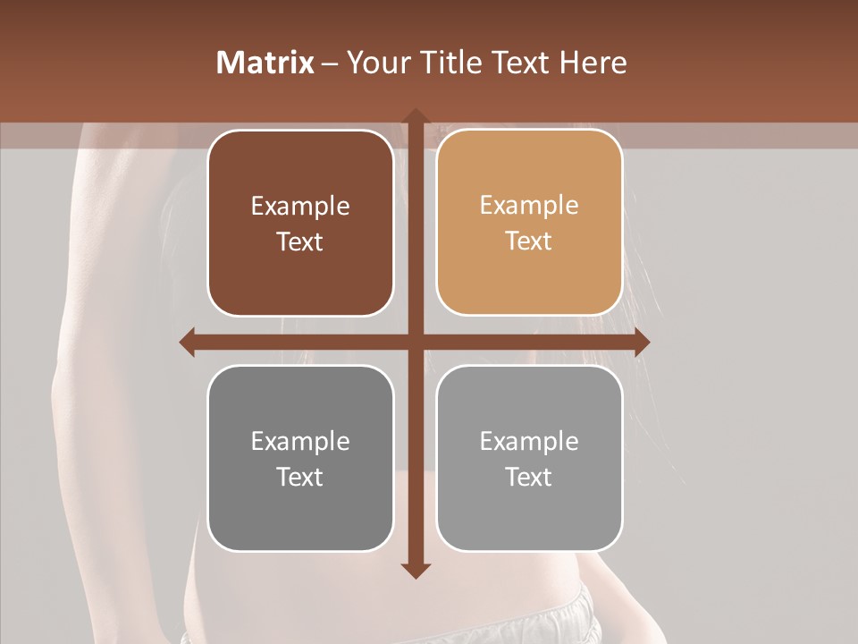 Distinctive Attractive Make Up PowerPoint Template