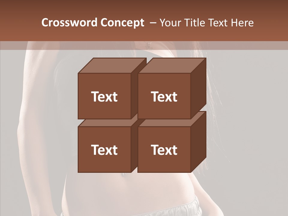 Distinctive Attractive Make Up PowerPoint Template