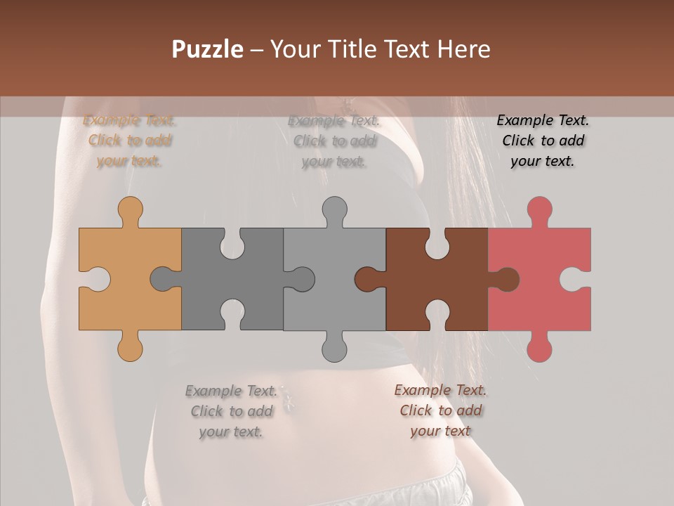 Distinctive Attractive Make Up PowerPoint Template