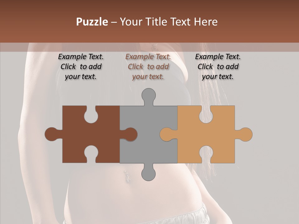 Distinctive Attractive Make Up PowerPoint Template