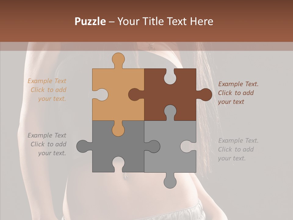 Distinctive Attractive Make Up PowerPoint Template