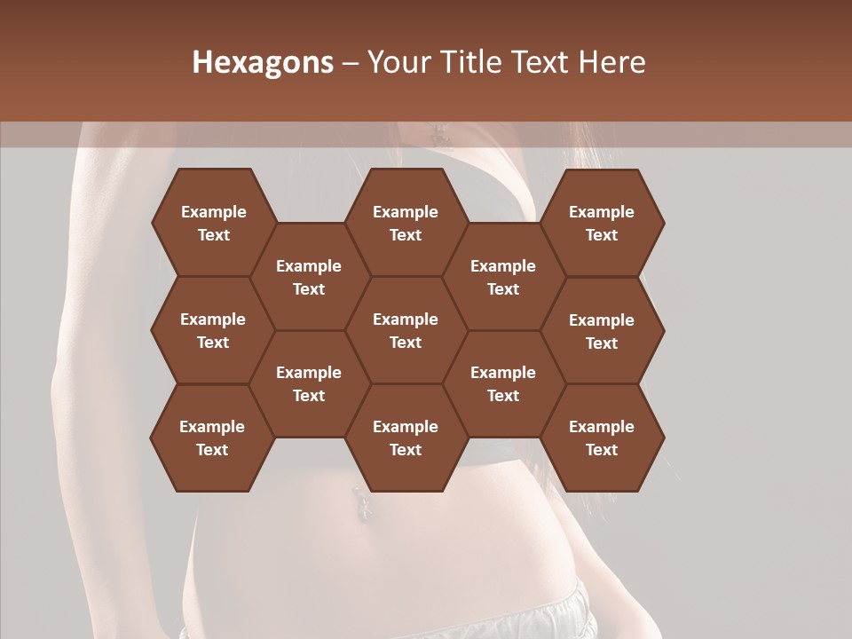 Distinctive Attractive Make Up PowerPoint Template