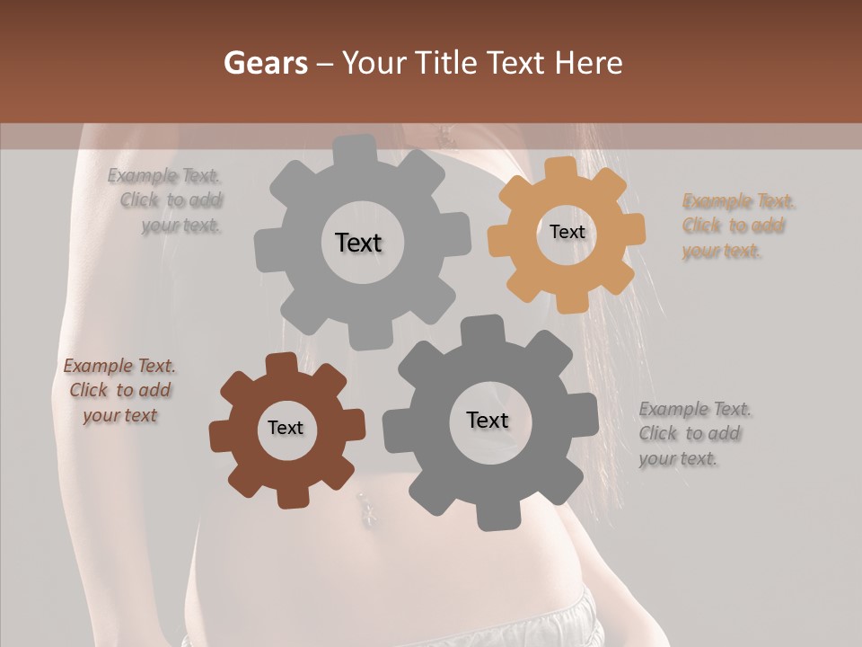 Distinctive Attractive Make Up PowerPoint Template