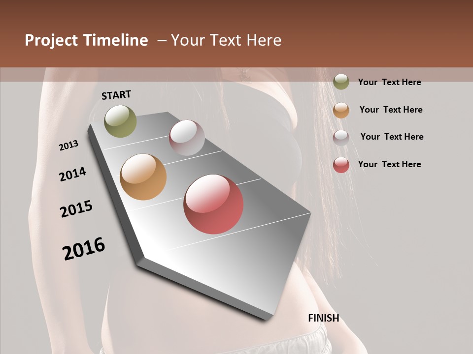 Distinctive Attractive Make Up PowerPoint Template