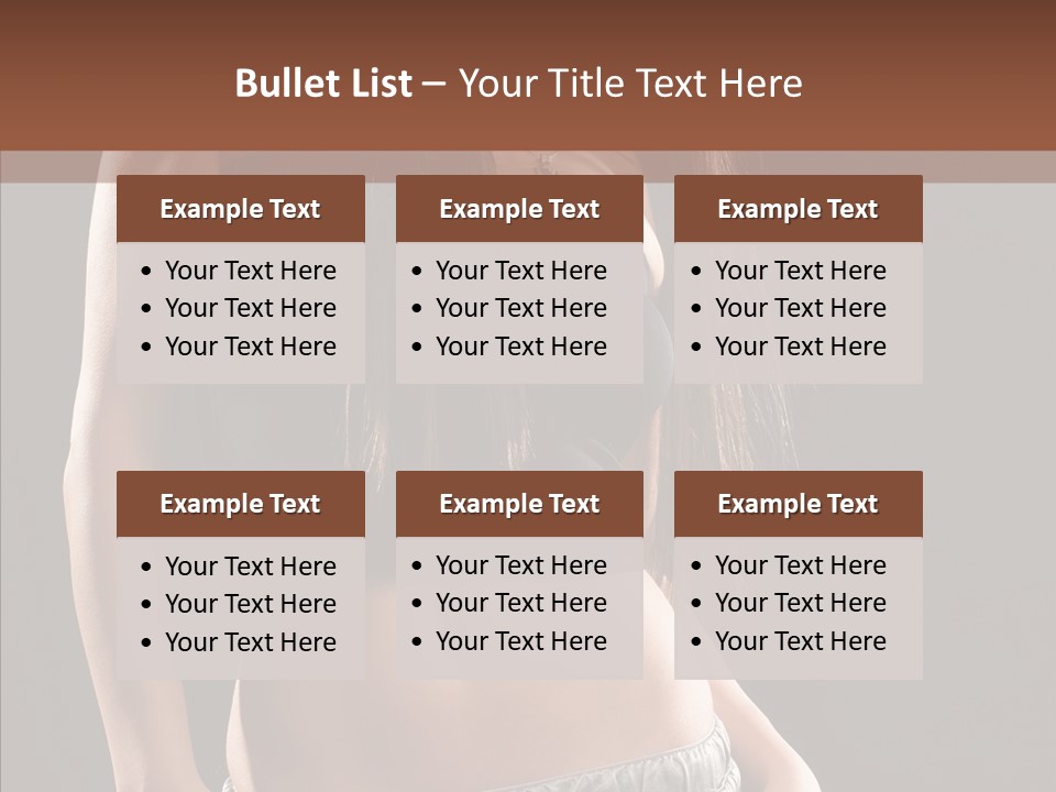 Distinctive Attractive Make Up PowerPoint Template