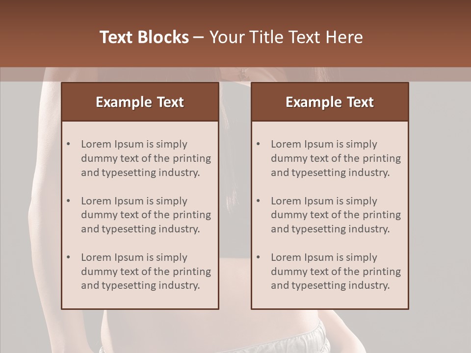 Distinctive Attractive Make Up PowerPoint Template