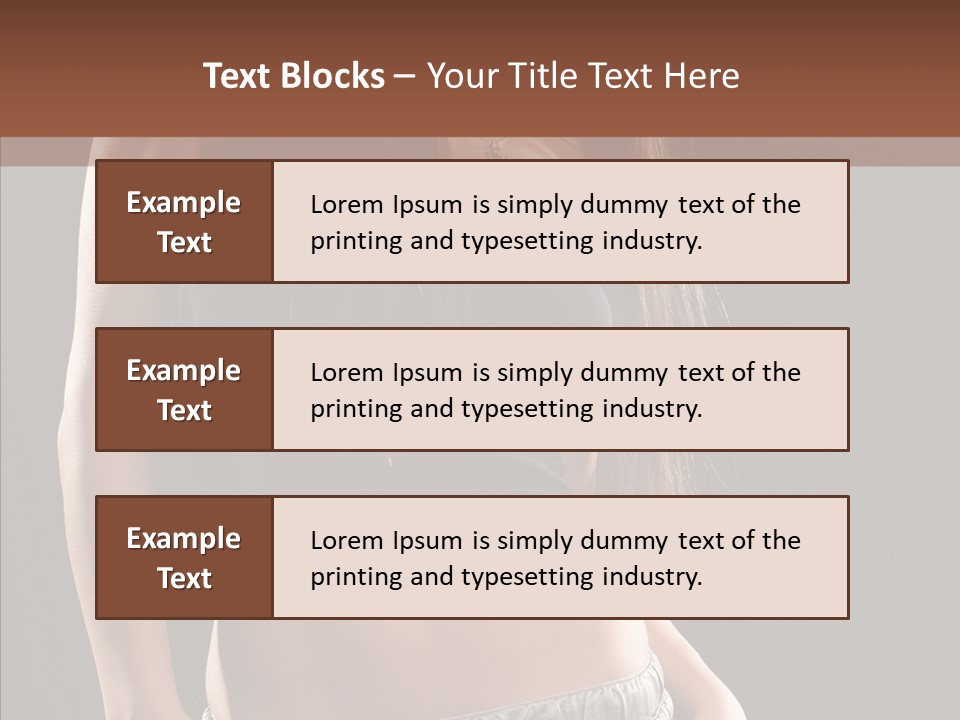 Distinctive Attractive Make Up PowerPoint Template