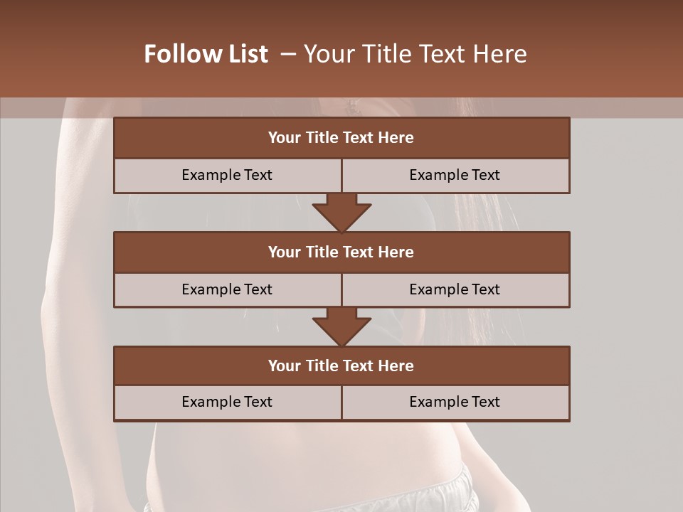 Distinctive Attractive Make Up PowerPoint Template