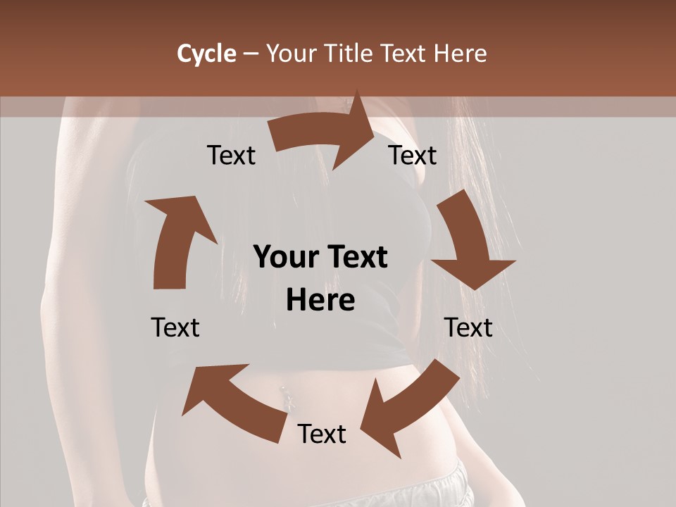 Distinctive Attractive Make Up PowerPoint Template