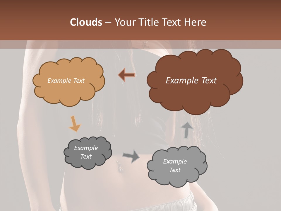 Distinctive Attractive Make Up PowerPoint Template