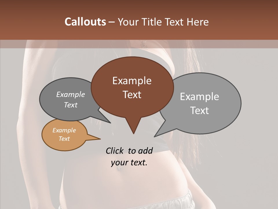 Distinctive Attractive Make Up PowerPoint Template