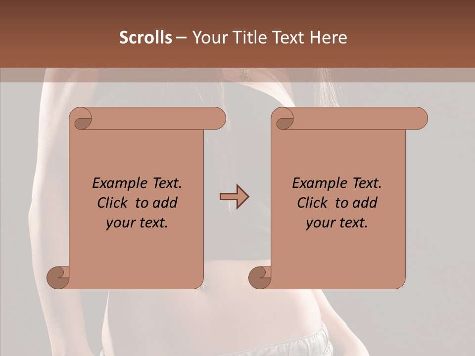 Distinctive Attractive Make Up PowerPoint Template