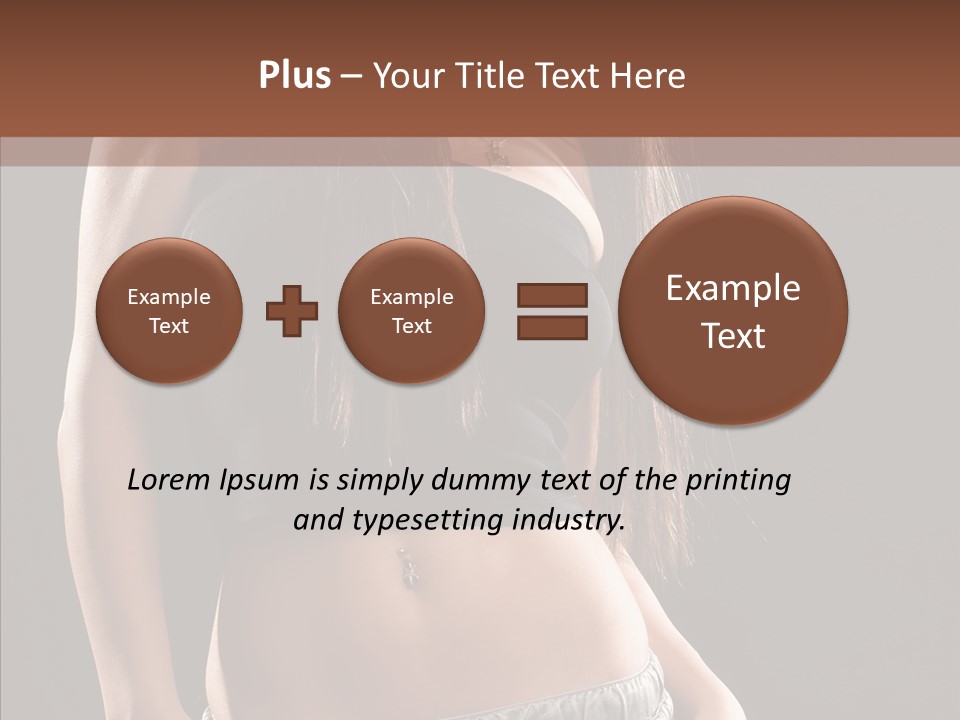 Distinctive Attractive Make Up PowerPoint Template