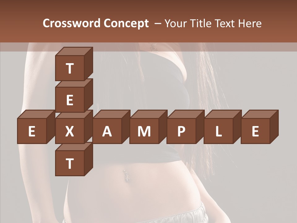 Distinctive Attractive Make Up PowerPoint Template